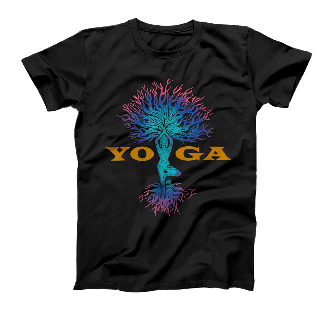 Personalized The Tree of life, Meditation Tree Pose, Yoga Tree, Yoga life T-Shirt, Kid T-Shirt and Women T-Shirt