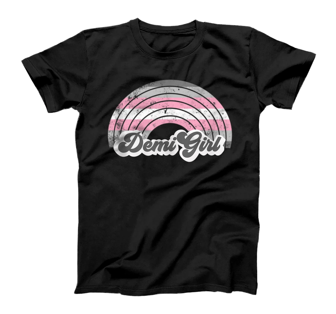 Personalized DemiGirl Flag T-Shirt, Women T-Shirt