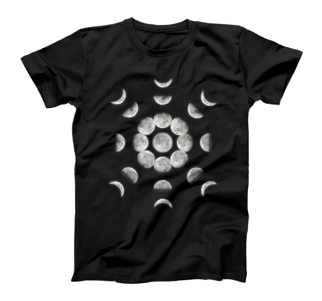 Personalized Moon Phases T-Shirt, Kid T-Shirt and Women T-Shirt