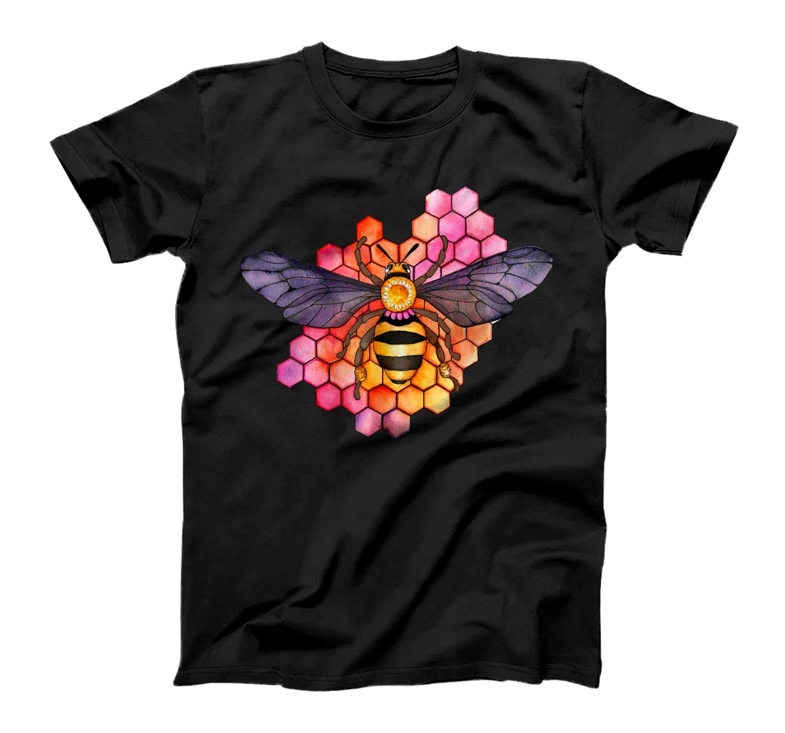 Personalized Honeycomb Bee T-Shirt, Kid T-Shirt and Women T-Shirt