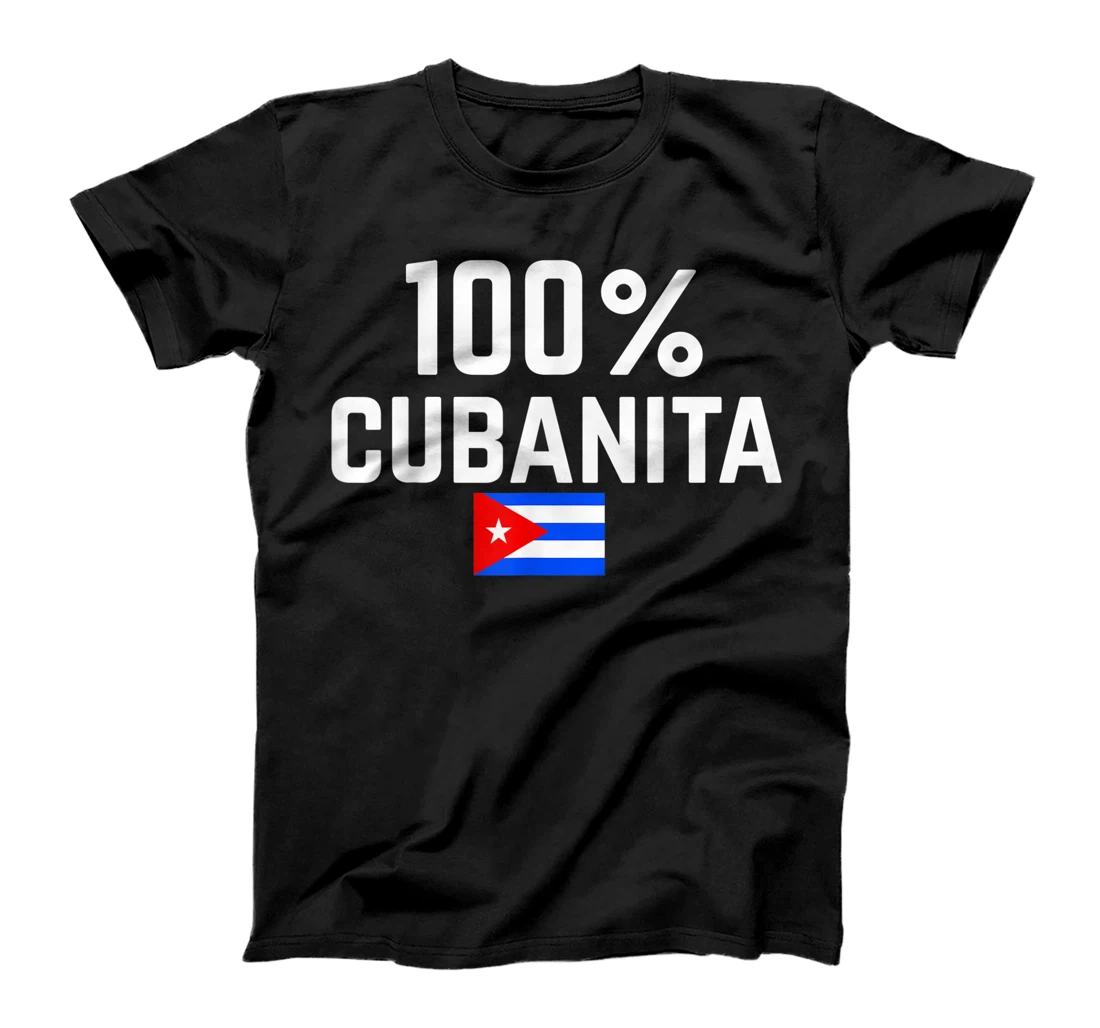 Personalized Cubanita Cuba Flag T-Shirt, Kid T-Shirt and Women T-Shirt