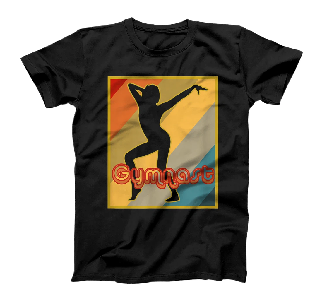 Personalized Womens Girls Tumbling Acro Dancing 70s 80s Retro Style Gymnastics T-Shirt, Kid T-Shirt and Women T-Shirt