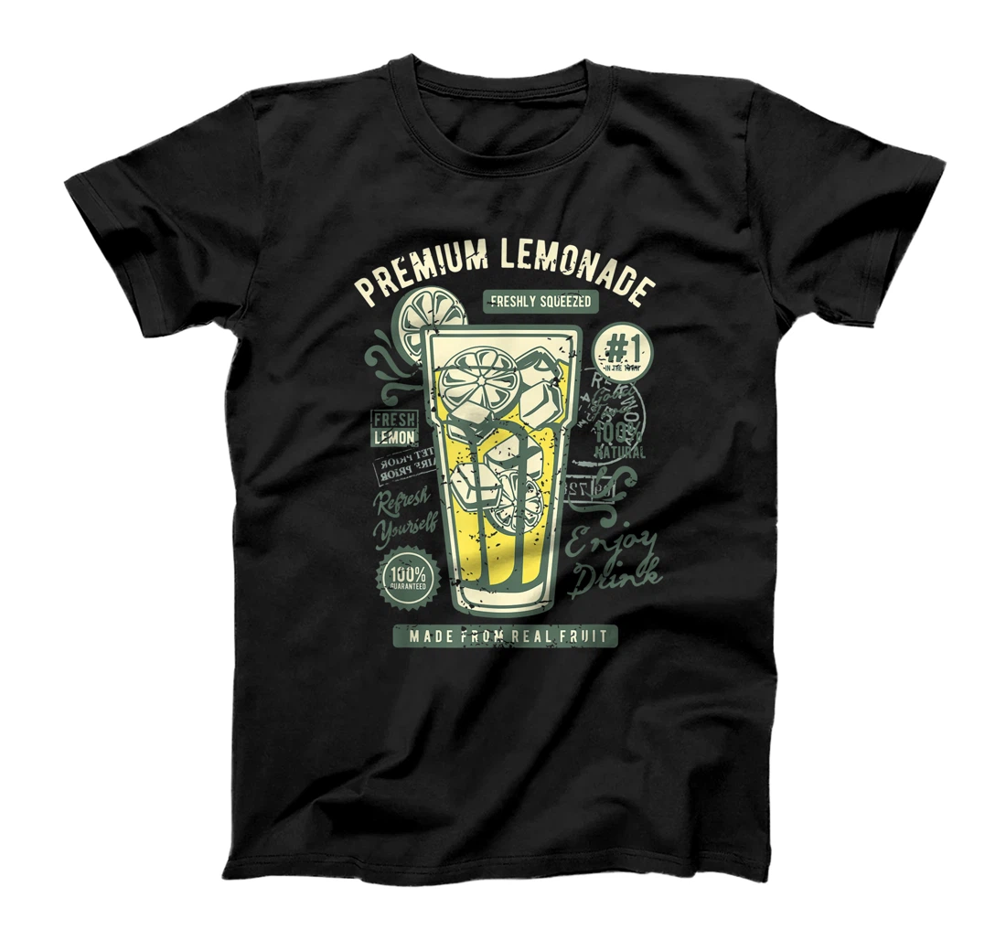 Personalized Lemonade Stand Boss Crew Vintage Fresh Lemon Juice for Sale T-Shirt, Kid T-Shirt and Women T-Shirt