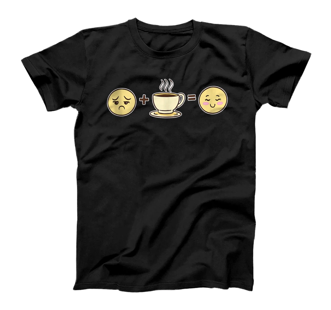 Coffee Makes me Happy T-Shirt, Women T-Shirt