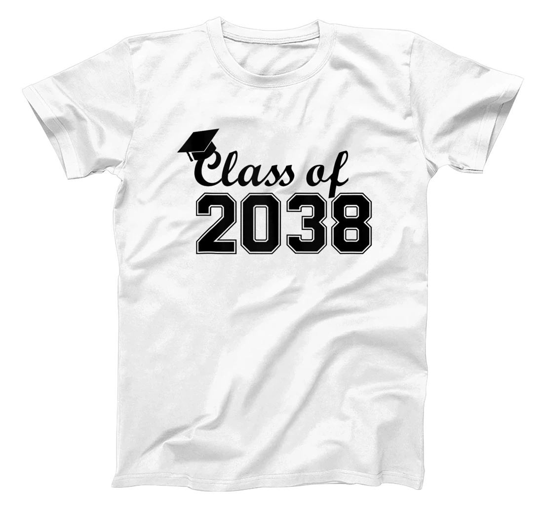 Class of 2038 Grow With Me First Day of School T-Shirt, Women T-Shirt