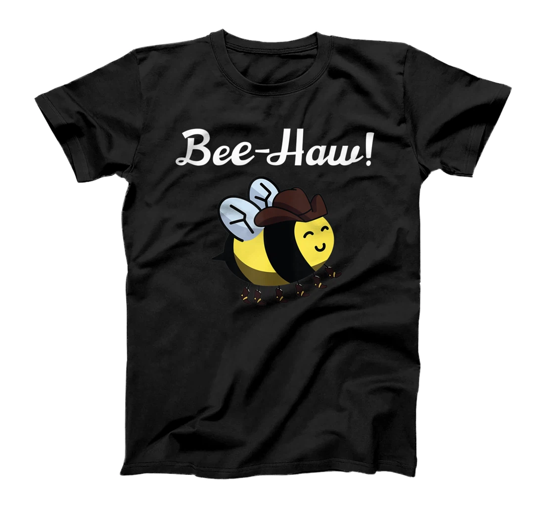 Bee Haw Honeybee Yeehaw Cowboy Rancher Southern Farm Cowgirl T-Shirt, Women T-Shirt