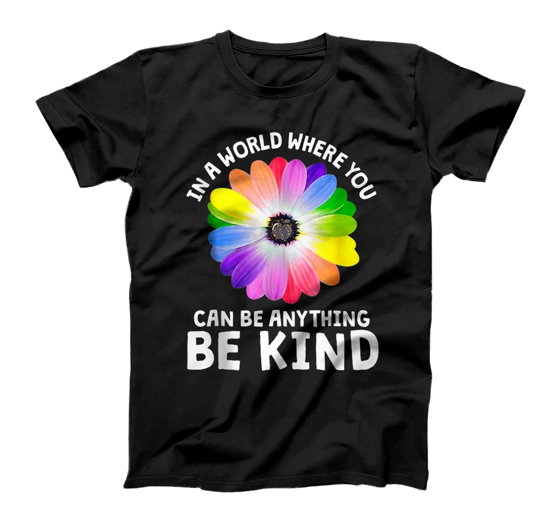 Kindness Be Kind Flower T-Shirt, Women T-Shirt