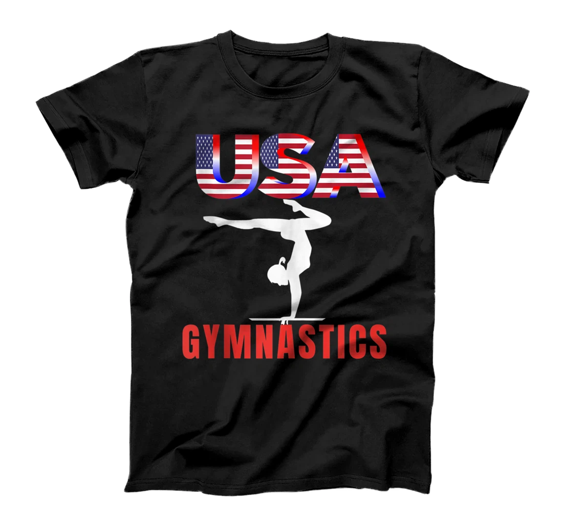 USA Women's Gymnastics for Women's Gymnastics USA Sports T-Shirt, Women T-Shirt