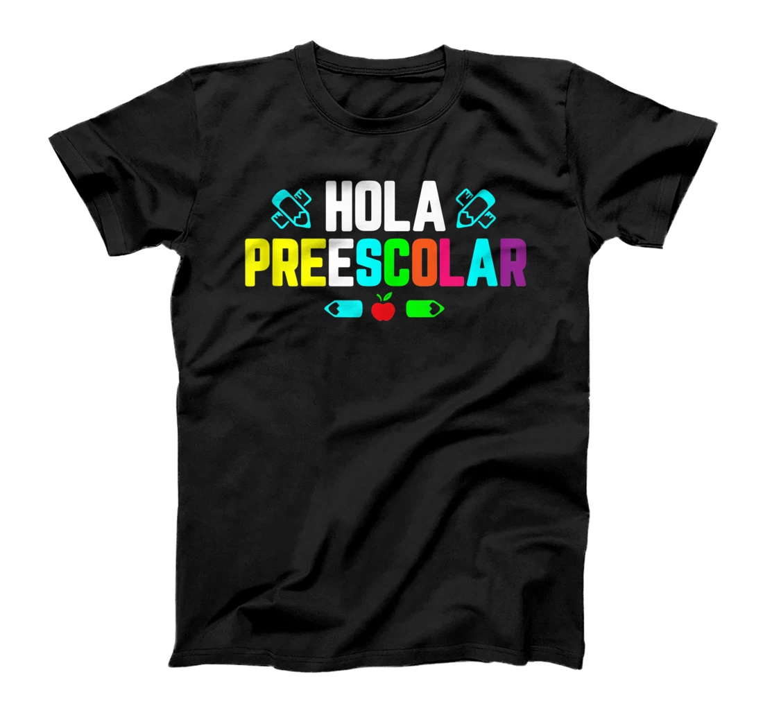 Hola Preescolar T-Shirt, Women T-Shirt