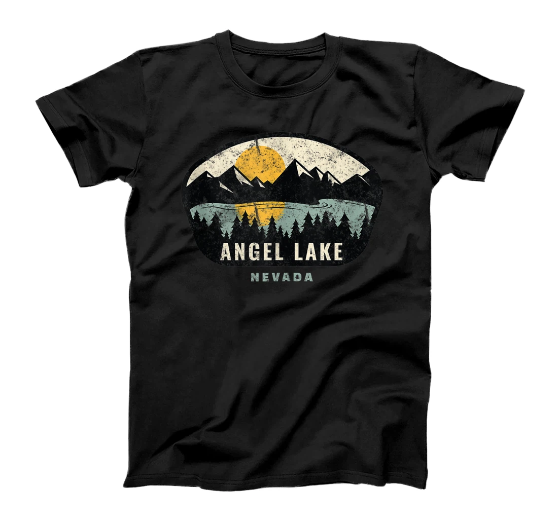 Angel Lake Nevada, NV Vacation Souvenir T-Shirt, Women T-Shirt