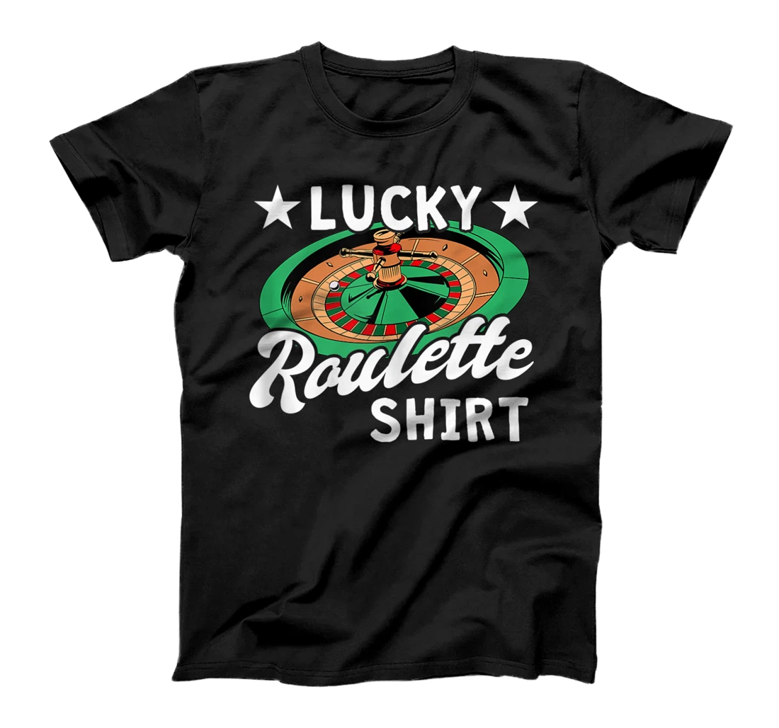 Gambling and Casino Roulette Player - Lucky Roulette T-Shirt, Women T-Shirt