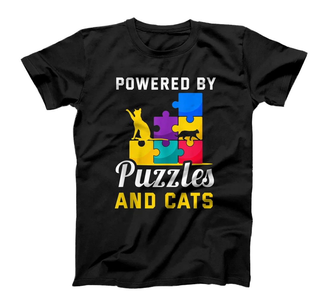 Jigsaw Puzzle Shirt Cat Lover Puzzleologist Puzzle Lover T-Shirt, Women T-Shirt