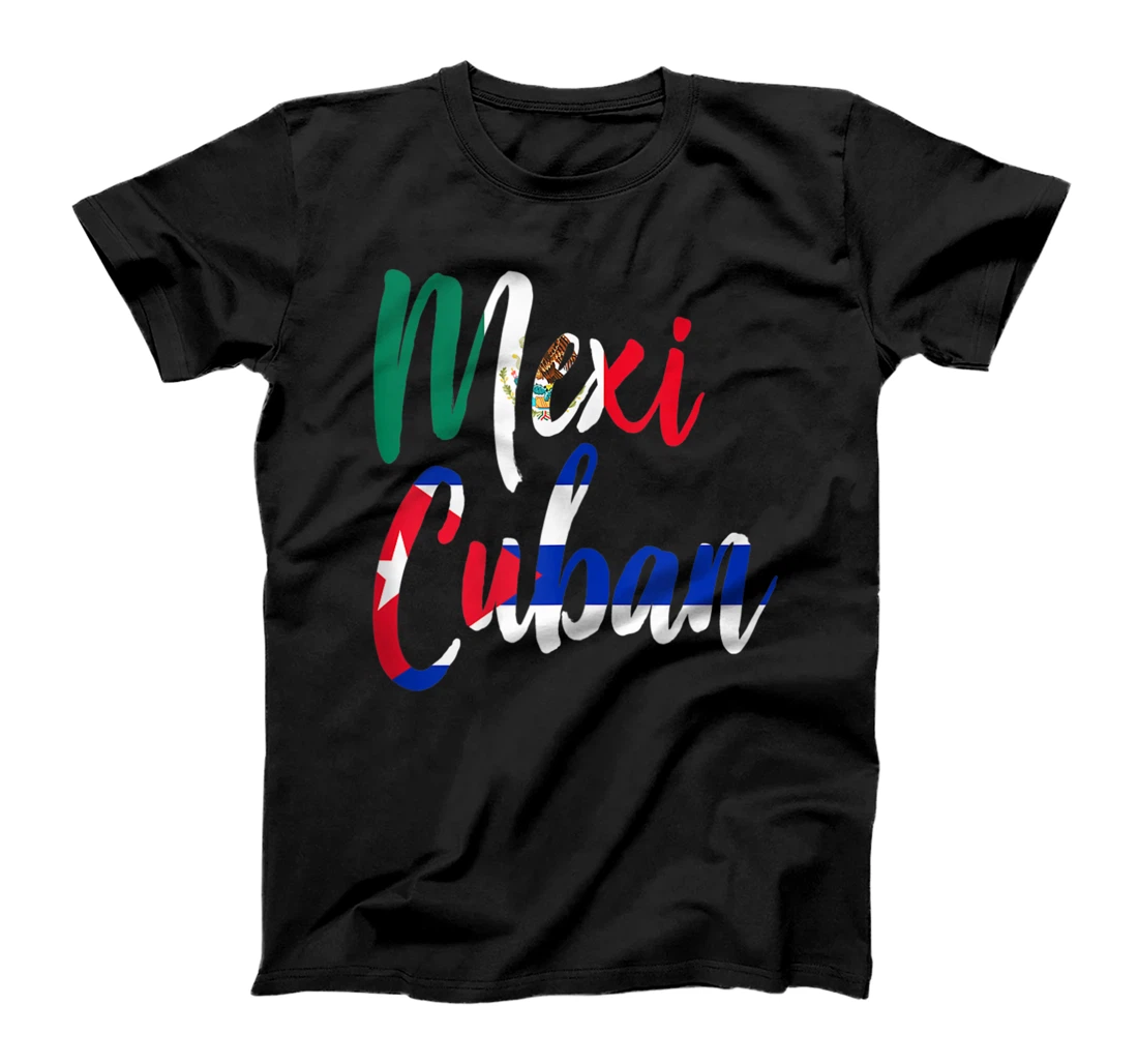 Personalized Mexi-Cuban Mexican Cuban Heritage T-Shirt, Women T-Shirt