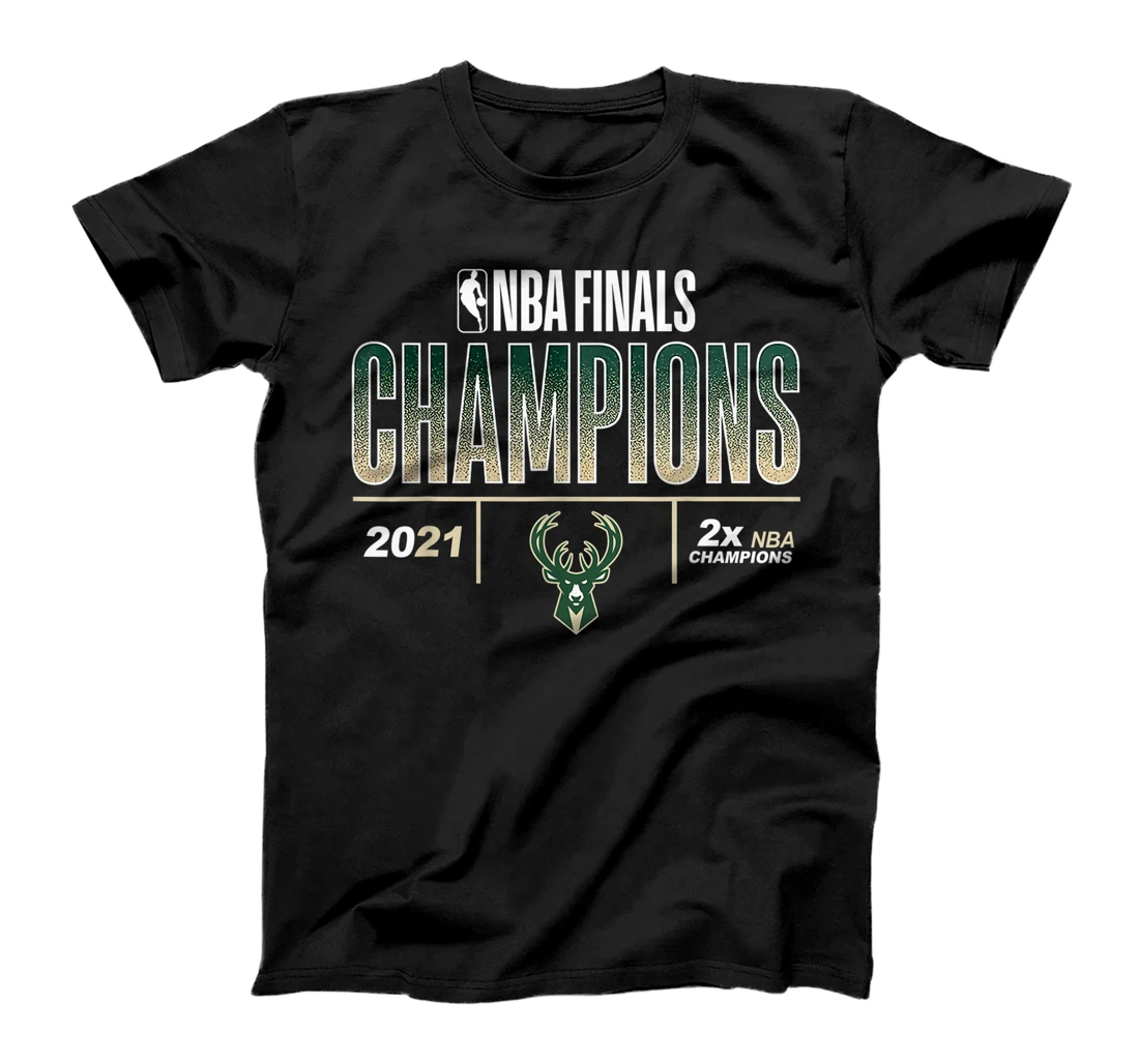Personalized Bucks-Champions-Finals-2021-2X T-Shirt, Kid T-Shirt and Women T-Shirt