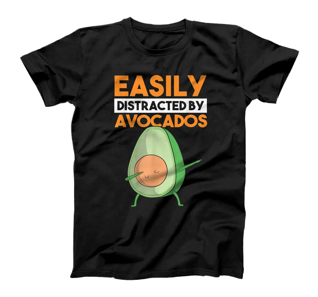 Personalized Easily Distracted By Avocados Funny Dabbing Dab Cute T-Shirt, Kid T-Shirt and Women T-Shirt