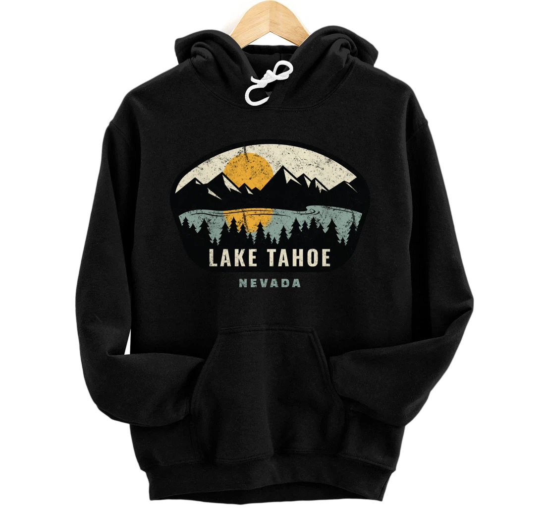 Personalized Lake Tahoe Nevada, NV Vacation Souvenir Pullover Hoodie