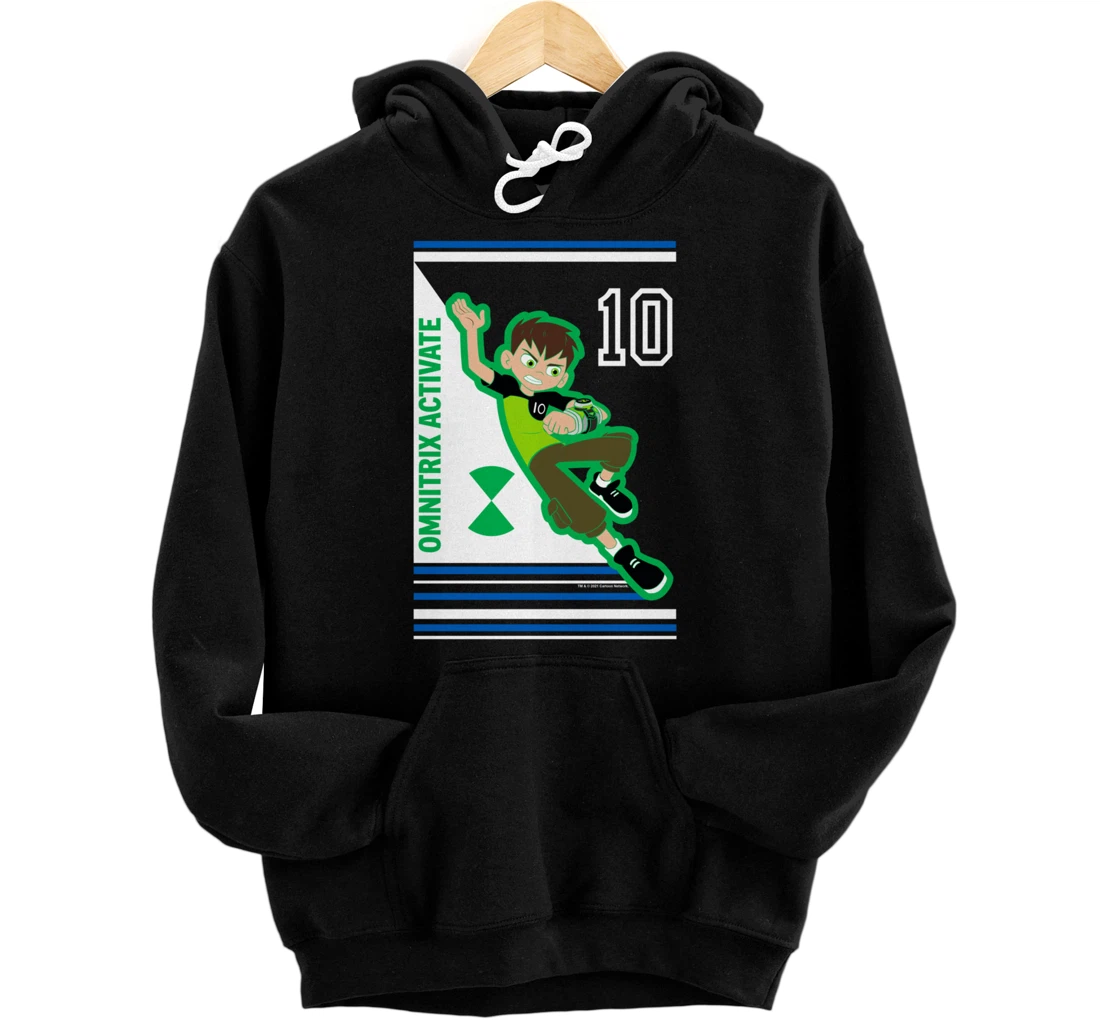 Personalized Ben 10 Omnitrix Activate Pullover Hoodie