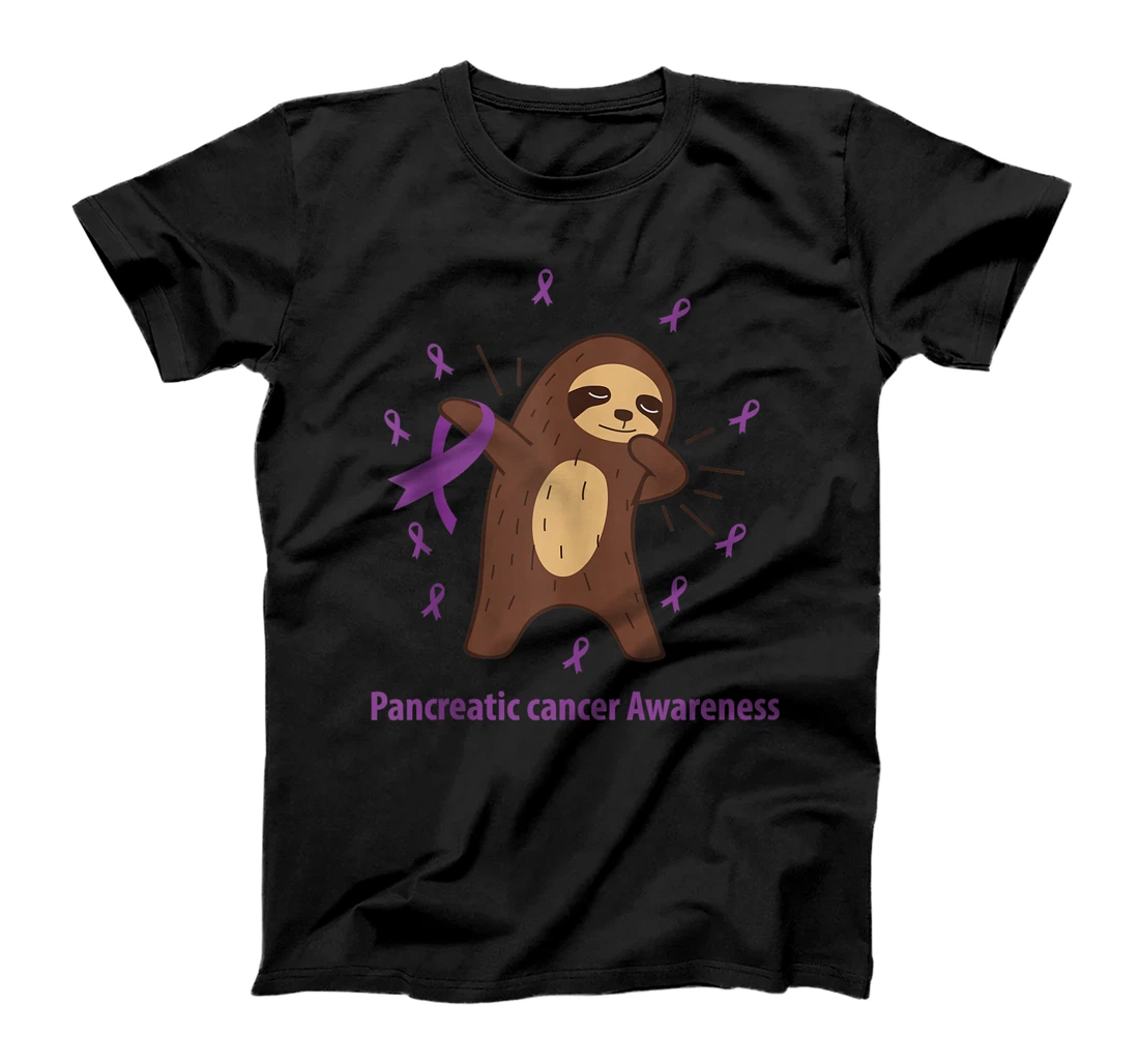 Personalized Pancreatic Cancer Awareness Pancreatic Carcinoma Related Slo T-Shirt, Women T-Shirt