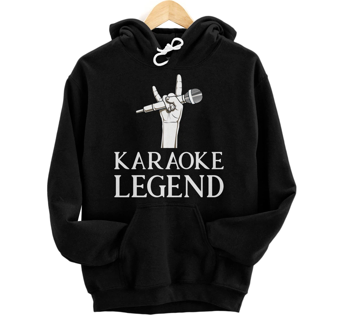 Personalized Karaoke Legend Bar Singer Sing Music Karaoke Music Gift Pullover Hoodie