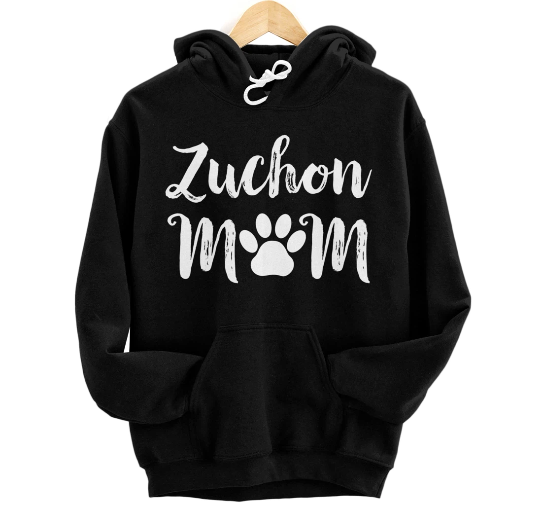 Personalized Zuchon Mom Dog Lover Women Pullover Hoodie