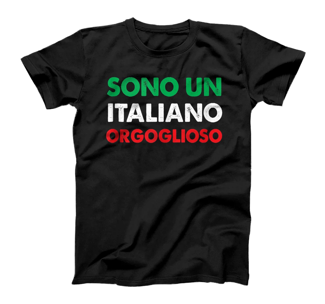 Personalized Sono un Italiano orgoglioso Italian T-Shirt, Women T-Shirt