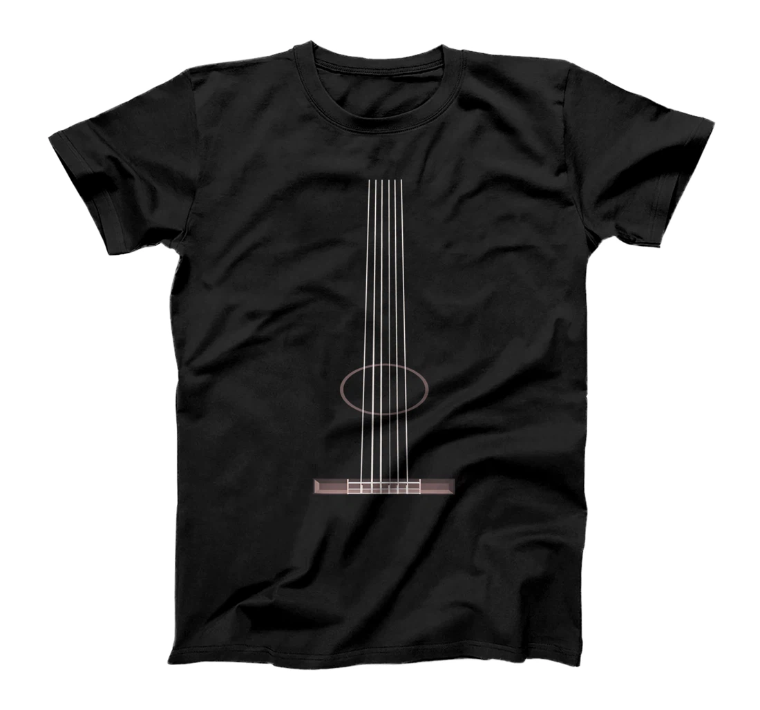 Personalized Guitar Strings Inspired Guitar Costume Related Guitar Player T-Shirt, Women T-Shirt