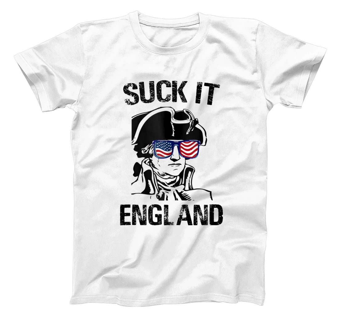 Personalized Suck It England Funny 4th of July - George Washington Funny T-Shirt, Women T-Shirt