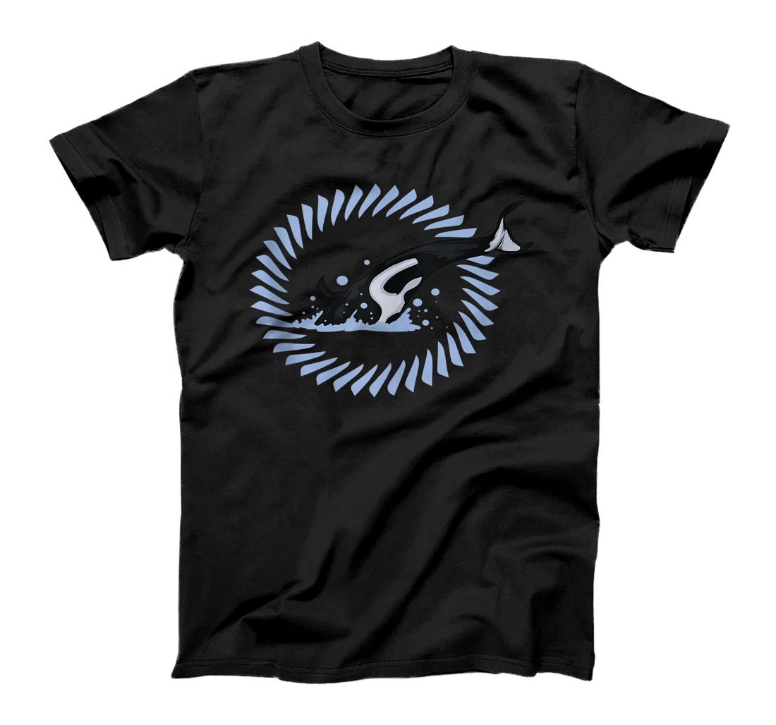 Killer Whale Beach Whales Gift T-Shirt, Women T-Shirt