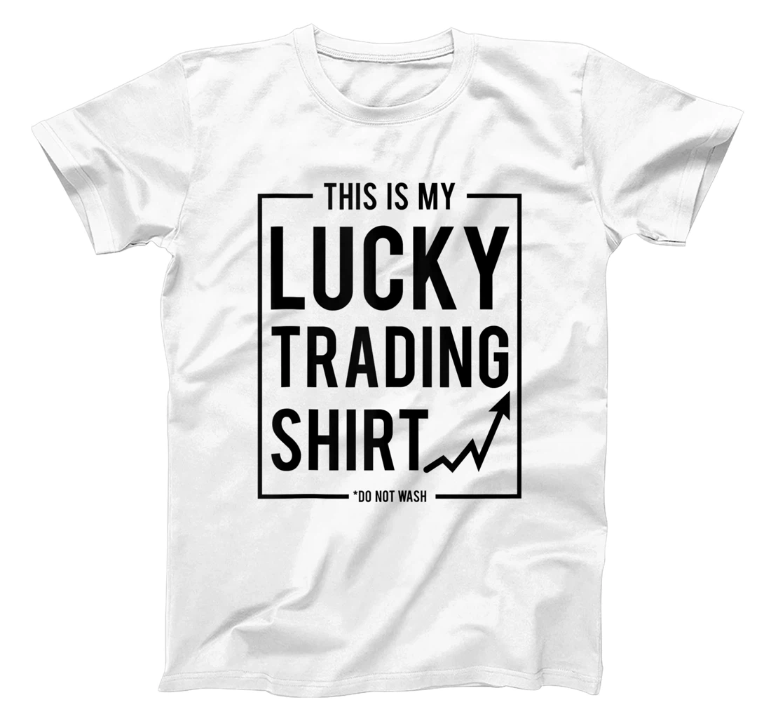 This Is My Lucky Trading Shirt Funny Day Trader Stonks T-Shirt, Women T-Shirt