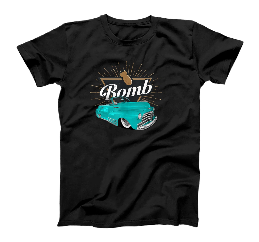 Convertible Bomb Low Rider Car T-Shirt, Women T-Shirt