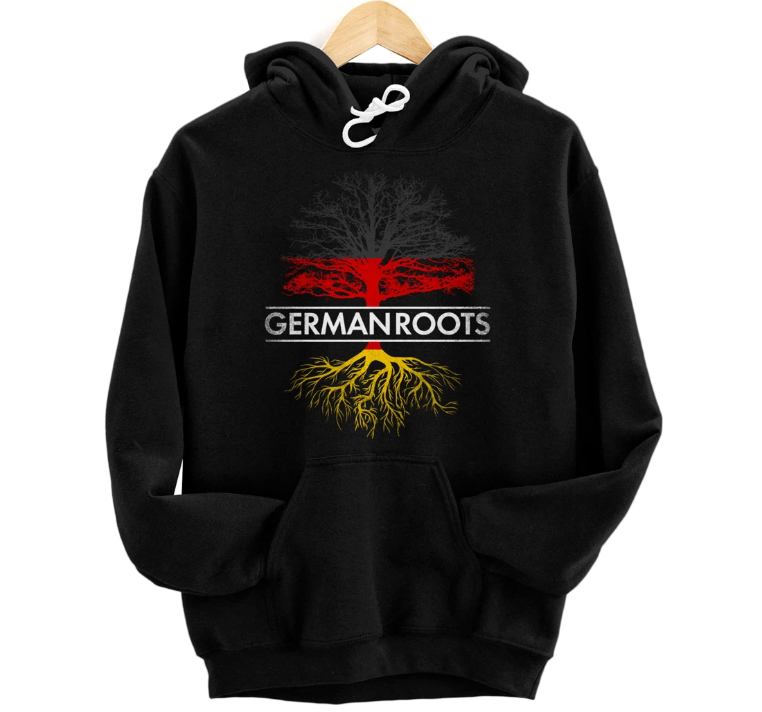 Personalized Germany German Flag Pride Country Home Family Roots Tree Pullover Hoodie