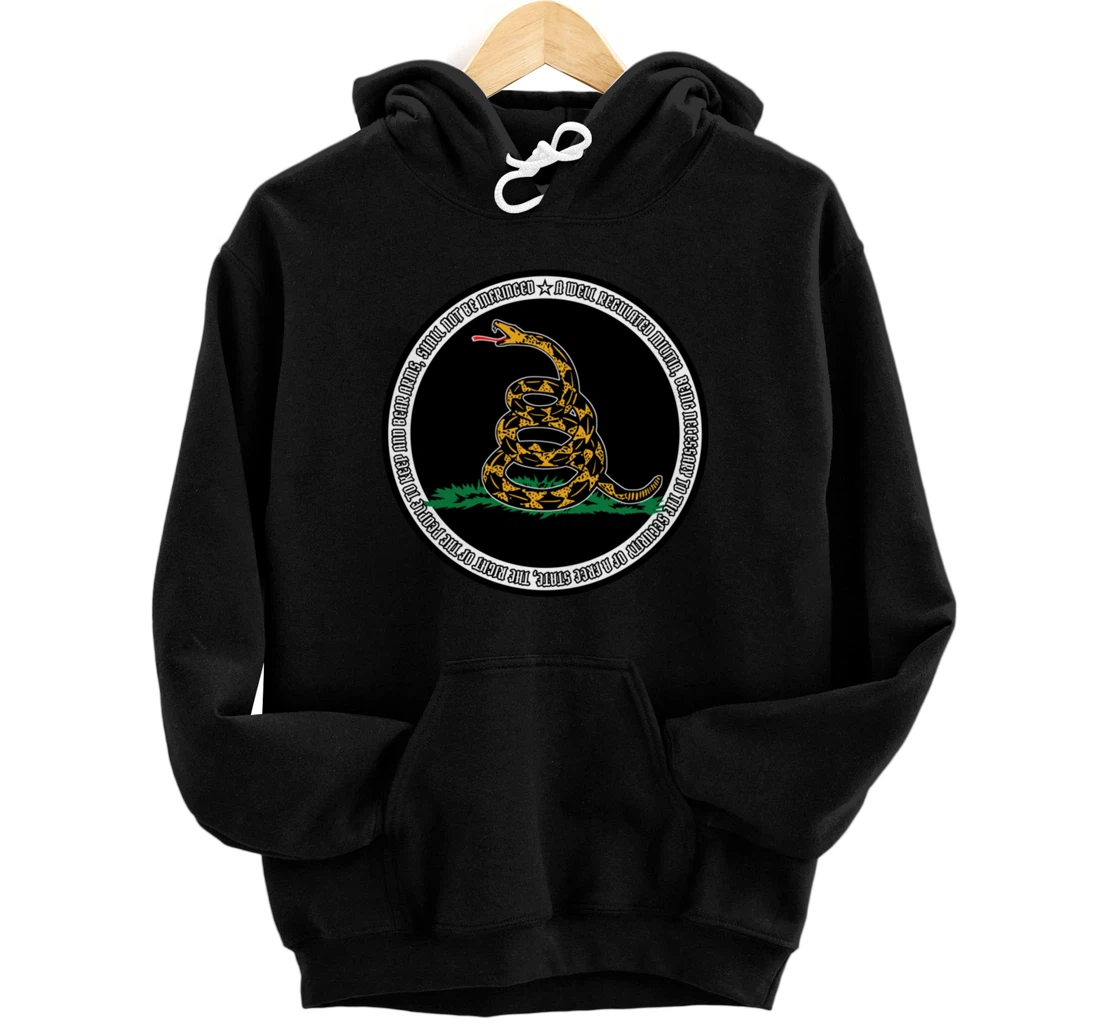 Personalized 2nd Amendment Shall Not Be Infringed - Gift-able Pullover Hoodie