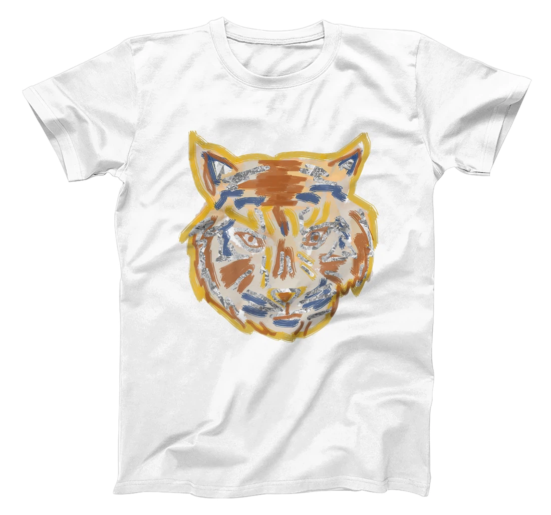 Personalized Tiger watercolor T-Shirt, Kid T-Shirt and Women T-Shirt