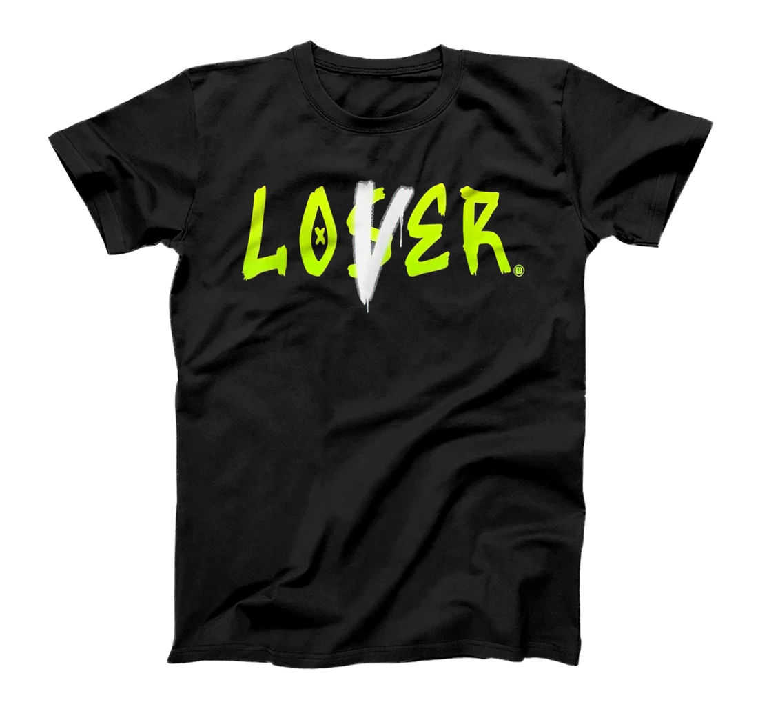 Personalized Lover Loser Graphic Tee Match Jordan 6 Electric Green T-Shirt, Women T-Shirt