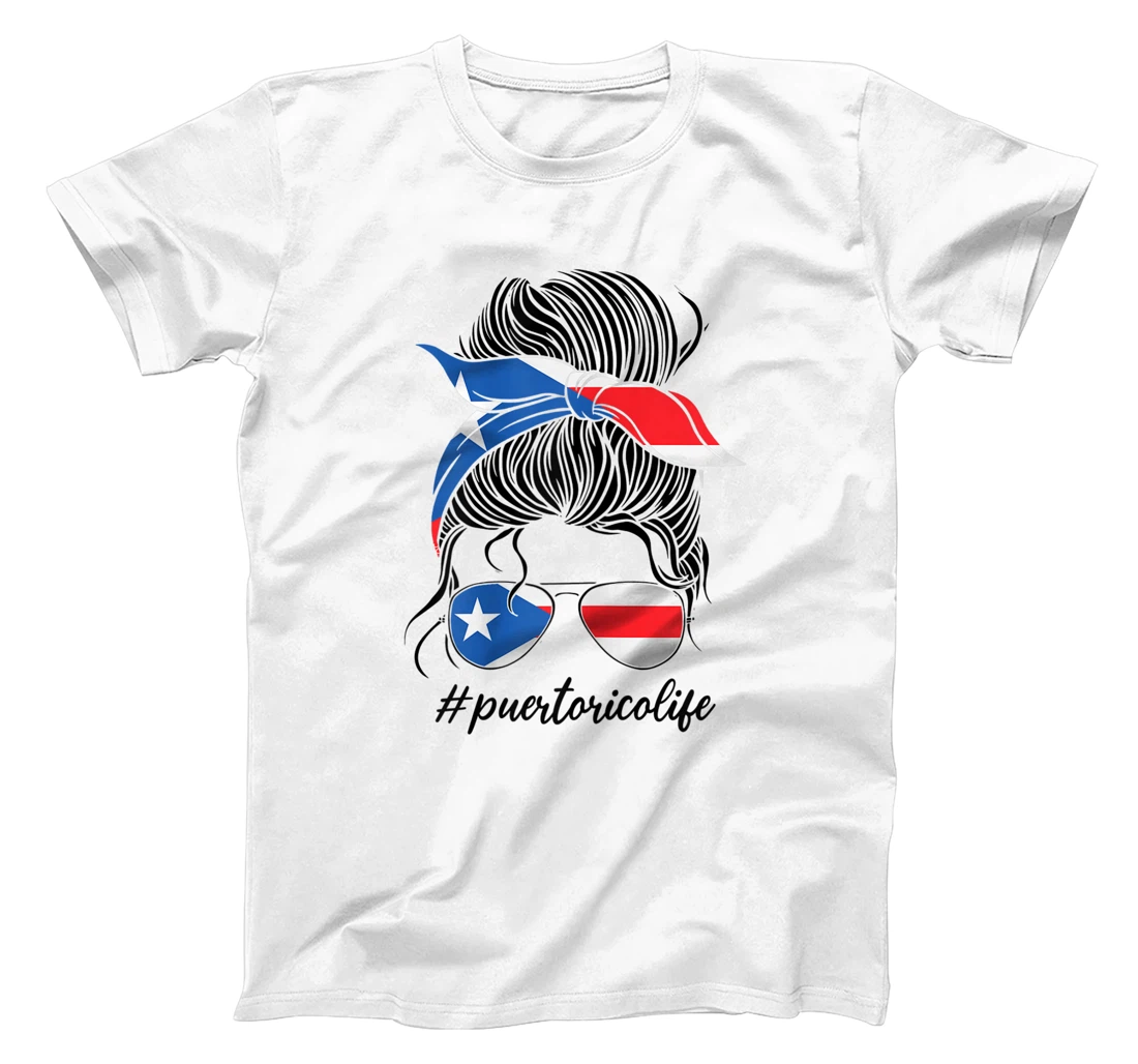 Personalized Womens #puertoricolife Puerto Rican T-Shirt, Women T-Shirt