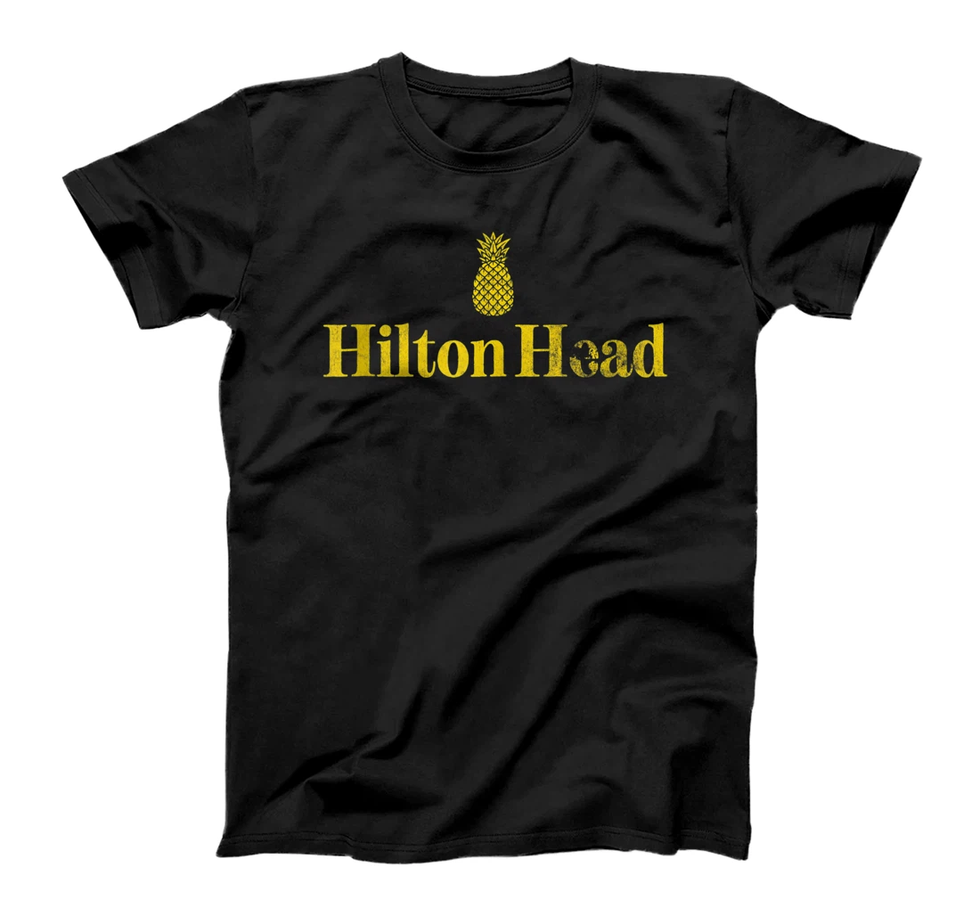 Hilton Head South Carolina Pineapple Retro City Vintage Gift T-Shirt, Women T-Shirt