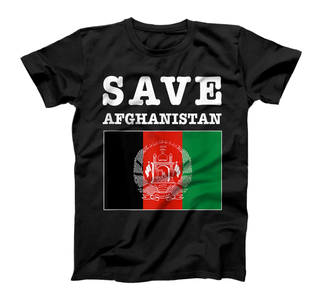 Save Afghanistan Stand With Support Afghanistan Afghan Free T-Shirt, Women T-Shirt