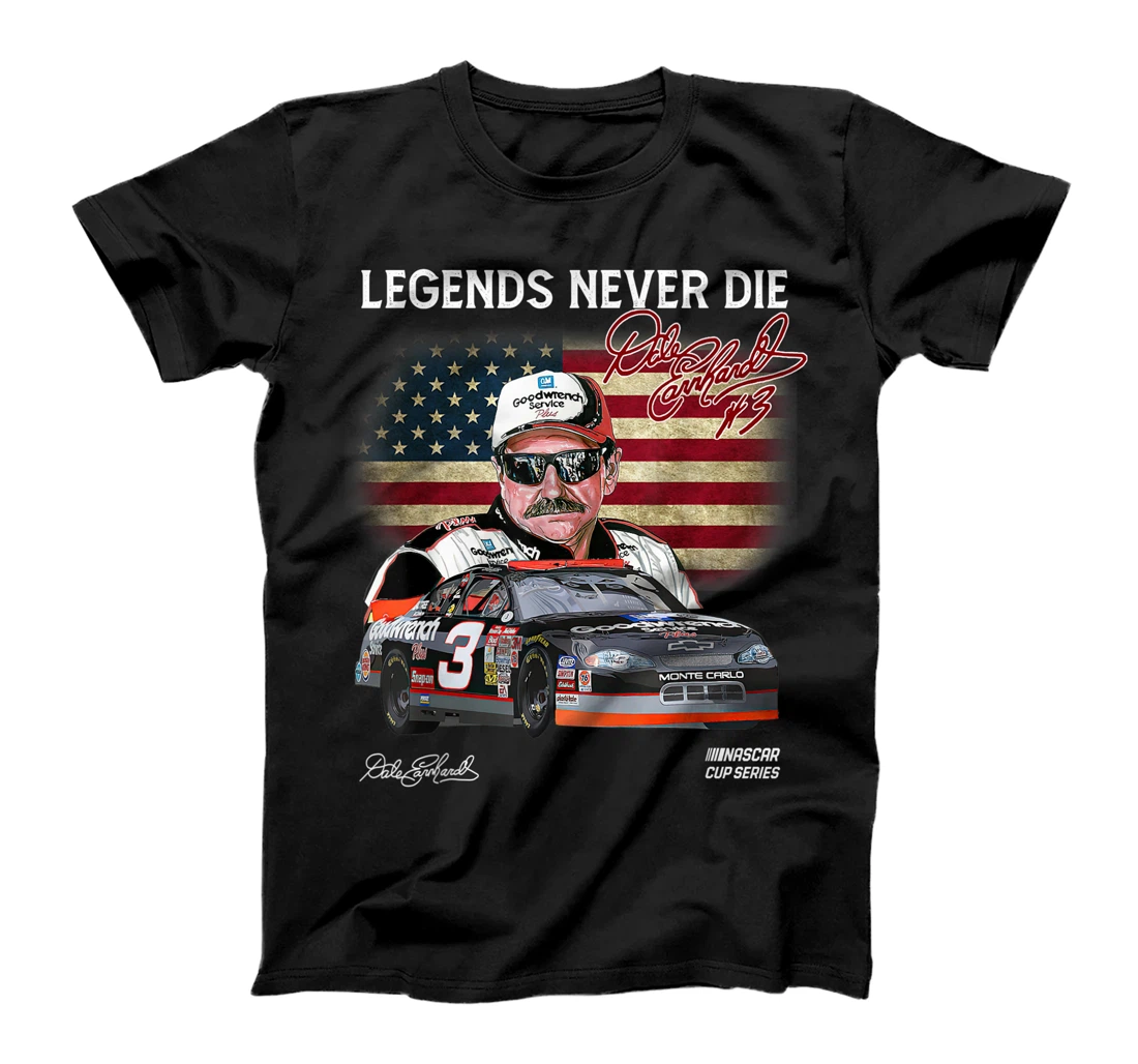 Personalized Mens Da.le Earn-hardt Motorsport N.A.S.C.A.R Cup T-Shirt