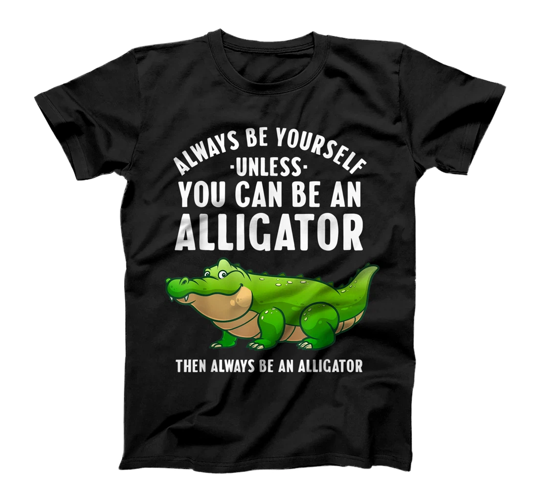 Personalized Funny Alligator Design Men Women Crocodile Reptile Lovers T-Shirt, Kid T-Shirt and Women T-Shirt