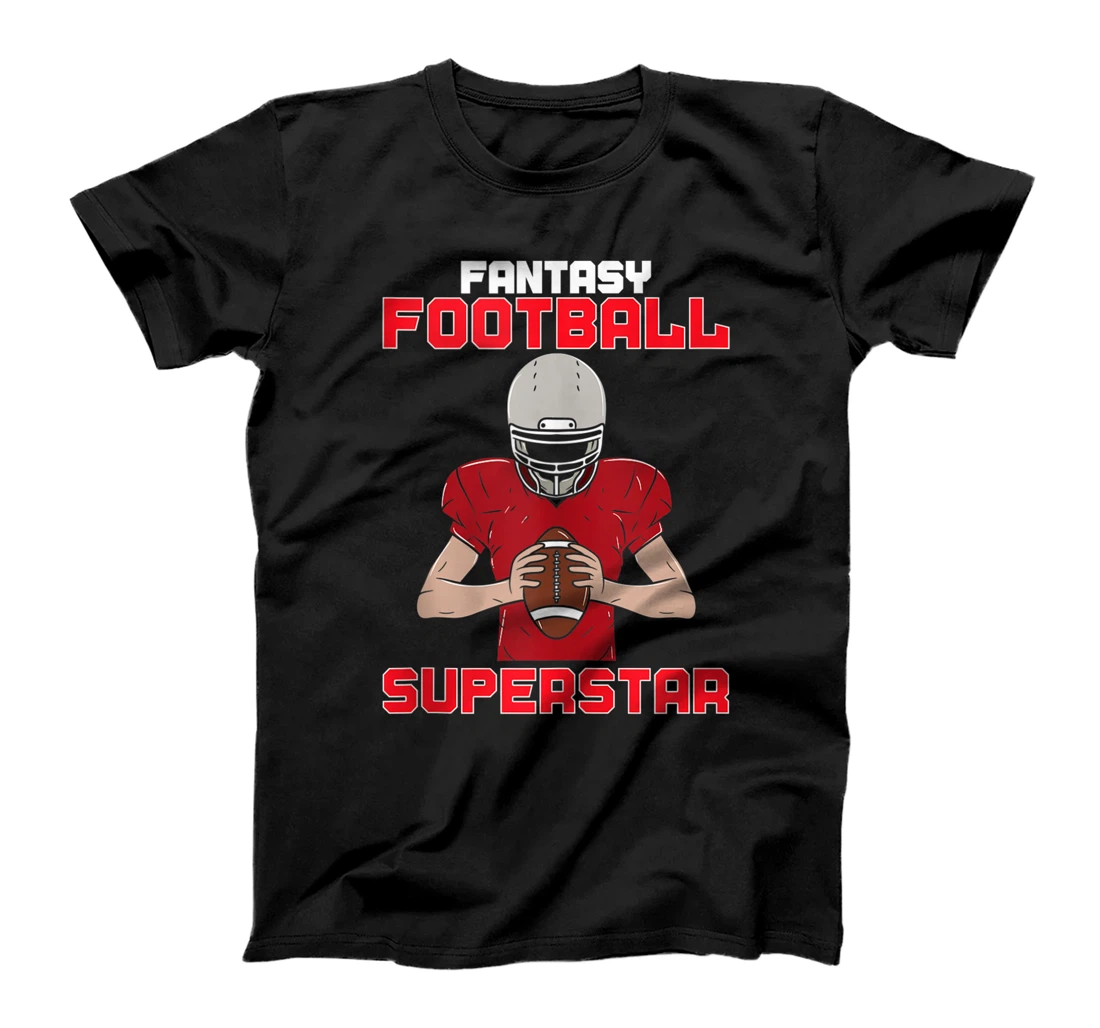 Fantasy Football Superstar - Funny Football Champion T-Shirt, Women T-Shirt