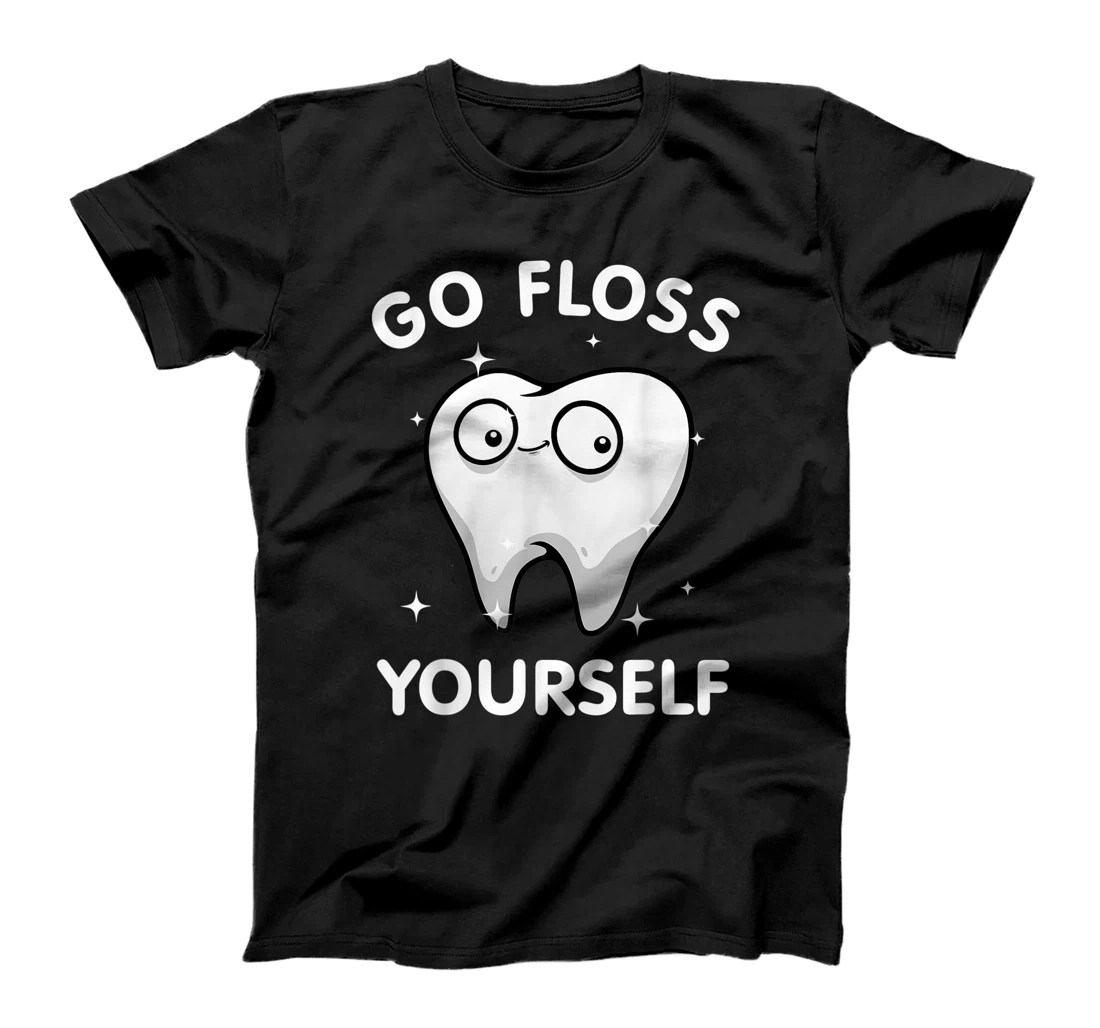 Personalized Funny Dental Floss Design For Men Women Teeth Orthodontists T-Shirt, Kid T-Shirt and Women T-Shirt