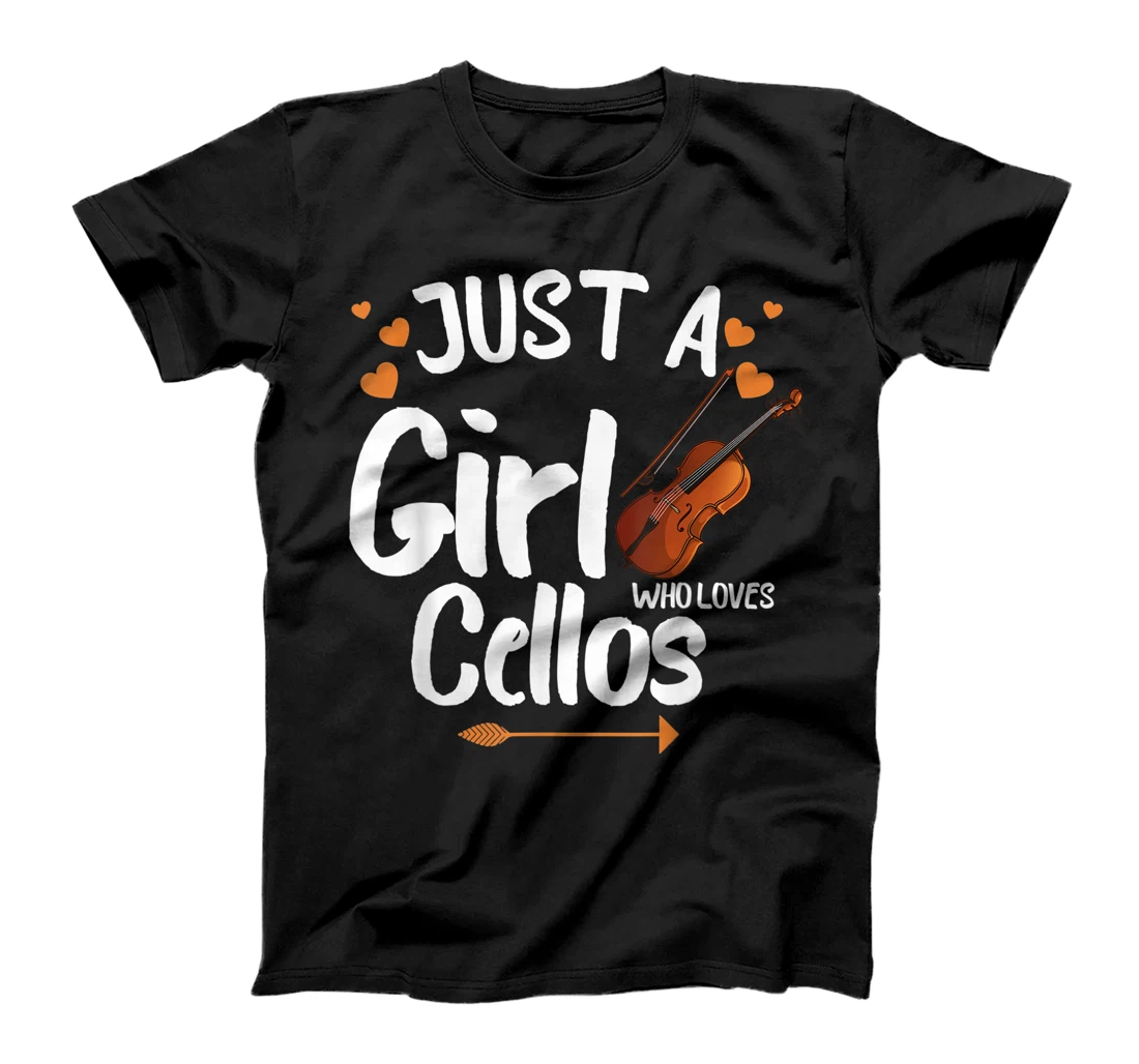 Cool Cello For Women Girls Violoncello Violin Cello Player T-Shirt, Kid T-Shirt and Women T-Shirt