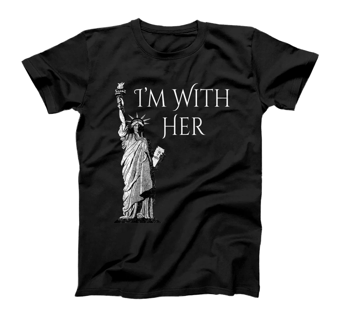 Statue Of Liberty Patriotic American Statue 4th of July T-Shirt, Kid T-Shirt and Women T-Shirt