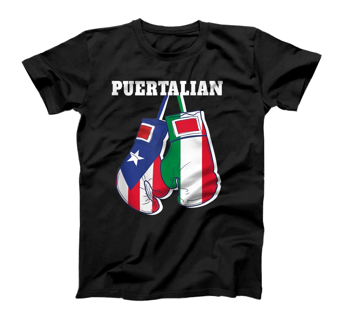 Personalized Funny Puerto Rican And Italian Flag Design - Puertalian T-Shirt, Women T-Shirt