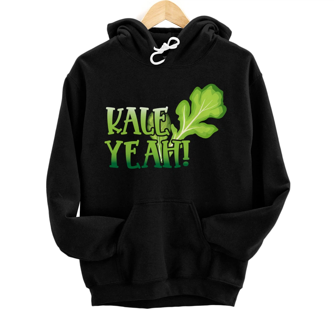 Personalized Kale Vegetable Pun For Vegetarian Plant Diet Pullover Hoodie