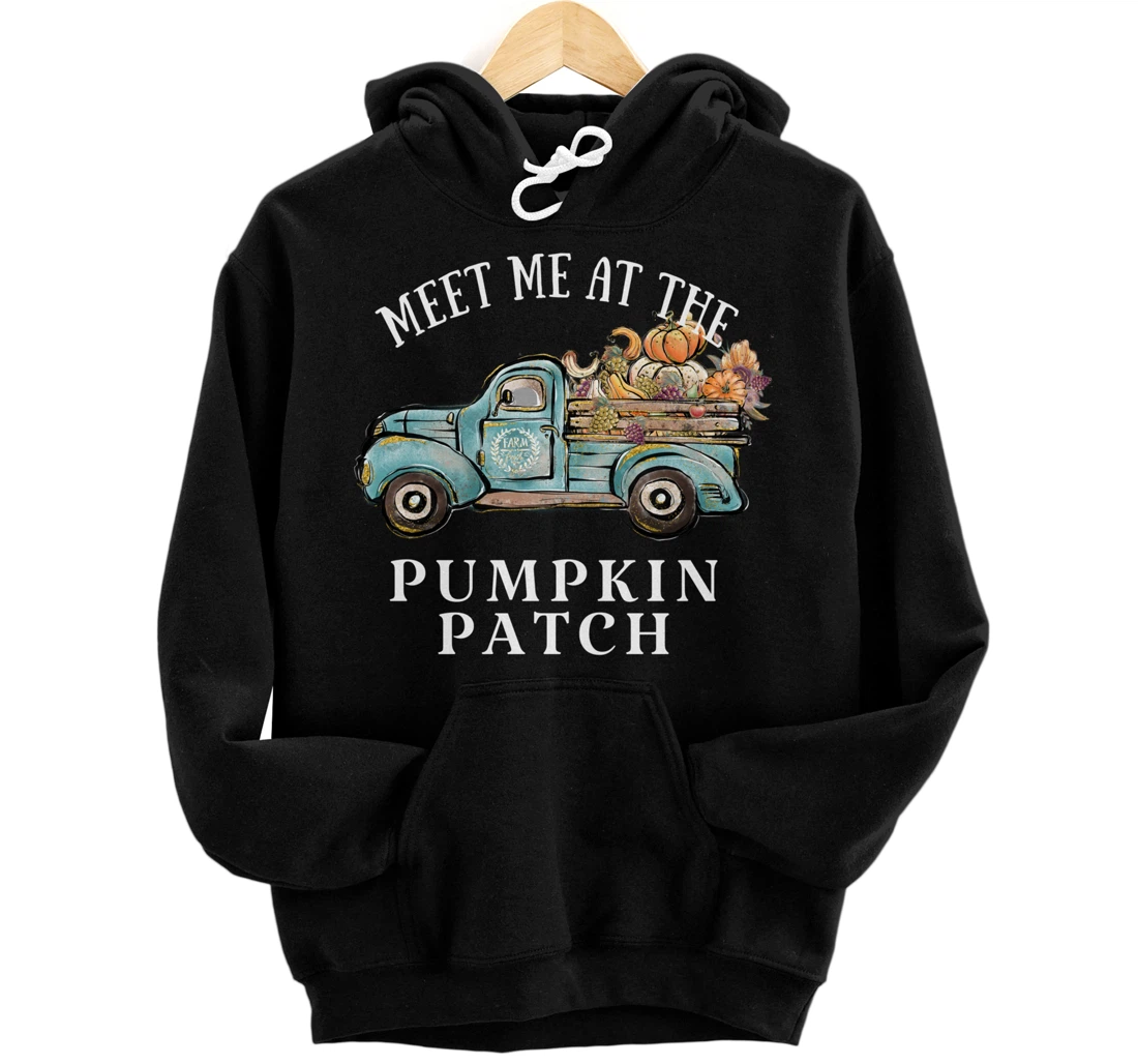 Personalized Meet Me At the Pumpkin Patch Pullover Hoodie