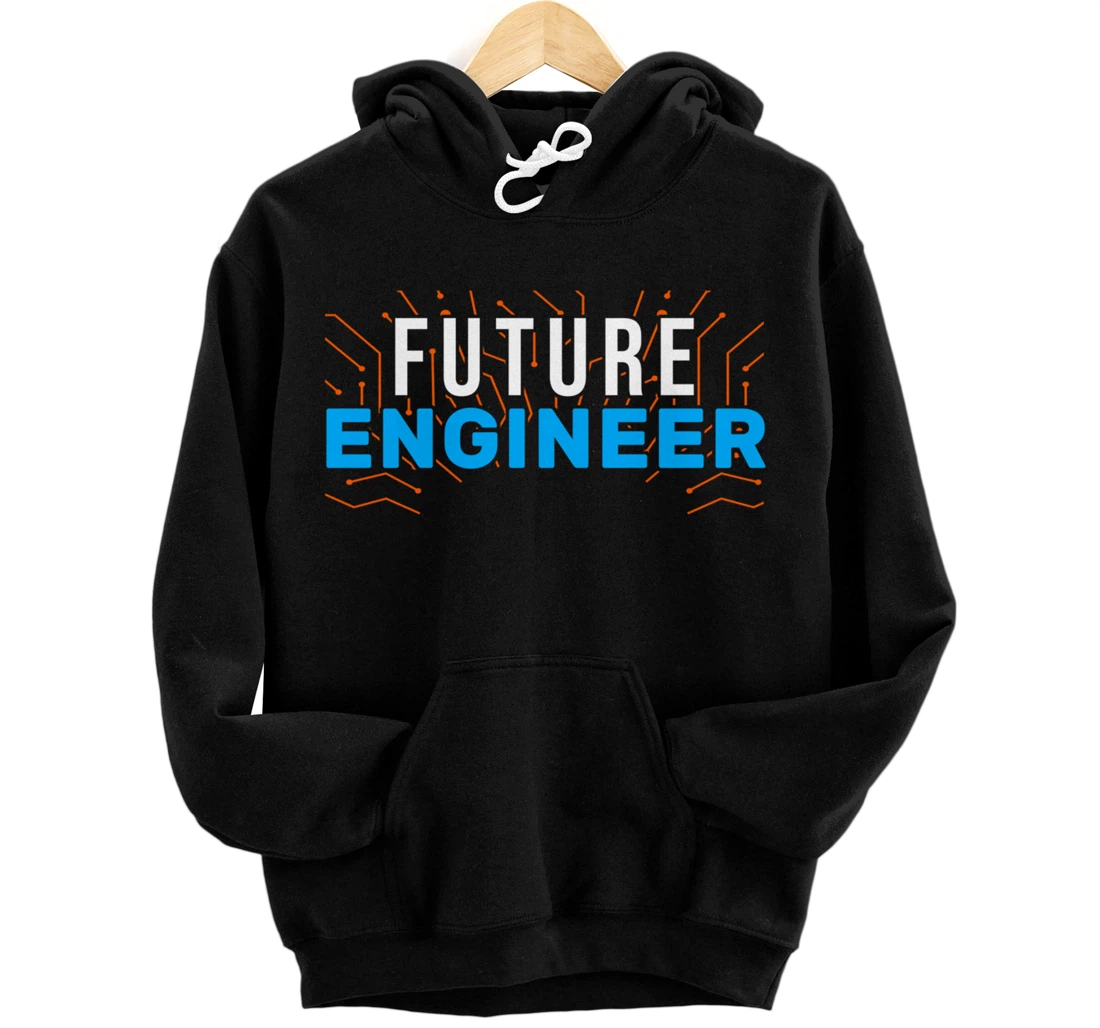 Personalized Future Electrical & Electronic Engineer-Engineering Student Pullover Hoodie