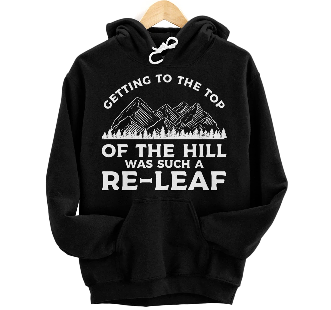 Personalized Funny Nature Hike Hiking Trekking Quote For A Hiker Pullover Hoodie