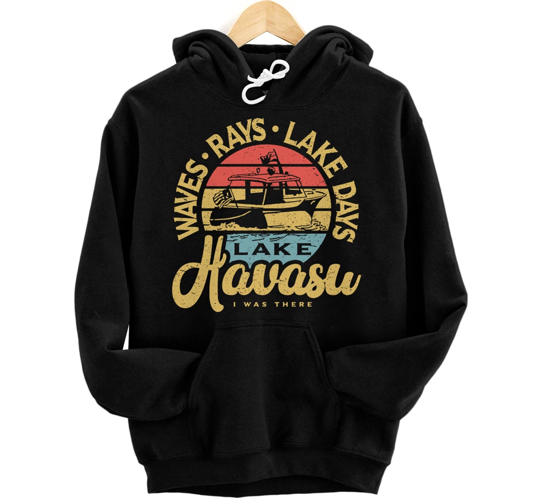 Personalized Lake Havasu Arizona Boat Sandbar Party Summer Vacation Pullover Hoodie