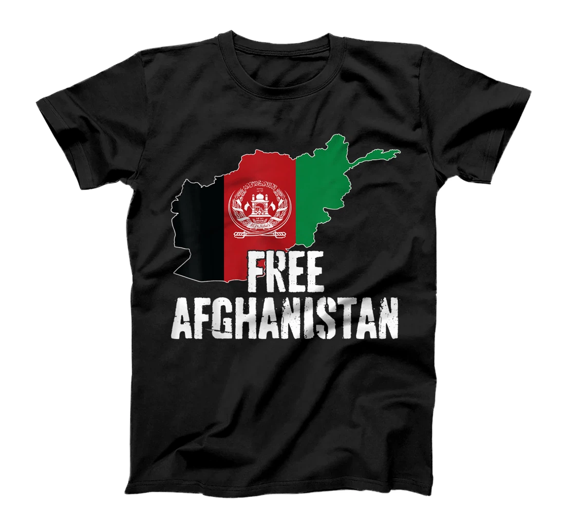 Personalized Free Afghanistan Flag Afghan T-Shirt, Women T-Shirt